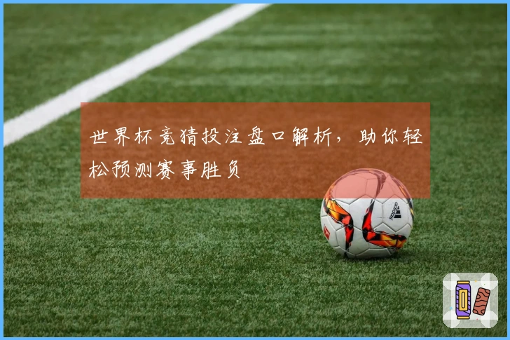 世界杯竞猜投注盘口解析，助你轻松预测赛事胜负